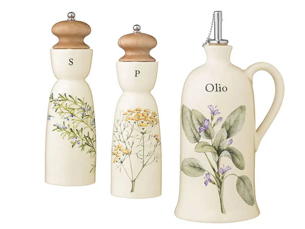 Aromi 3 Piece Ceramic Bottle Set