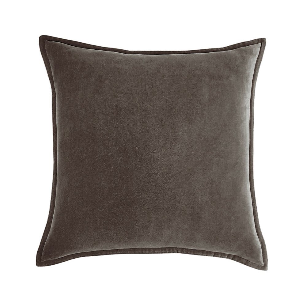 Cagliari Velvet Throw Pillow in Rustic Mediterranean Colors