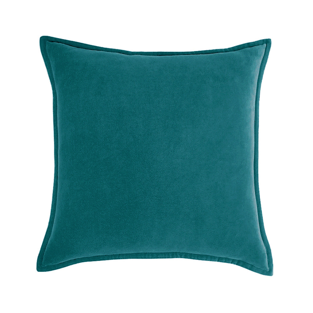 Cagliari Velvet Throw Pillow in Rustic Mediterranean Colors