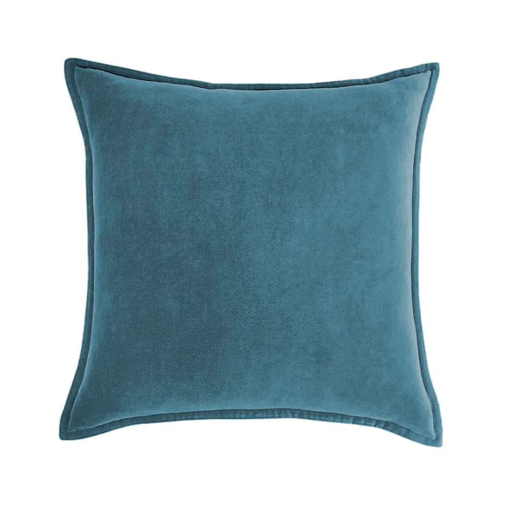 Cagliari Velvet Throw Pillow in Rustic Mediterranean Colors