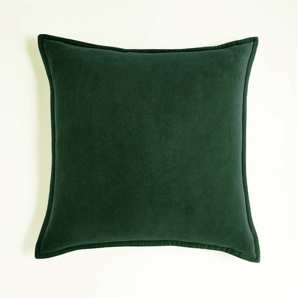Cagliari Velvet Throw Pillow in Rustic Mediterranean Colors