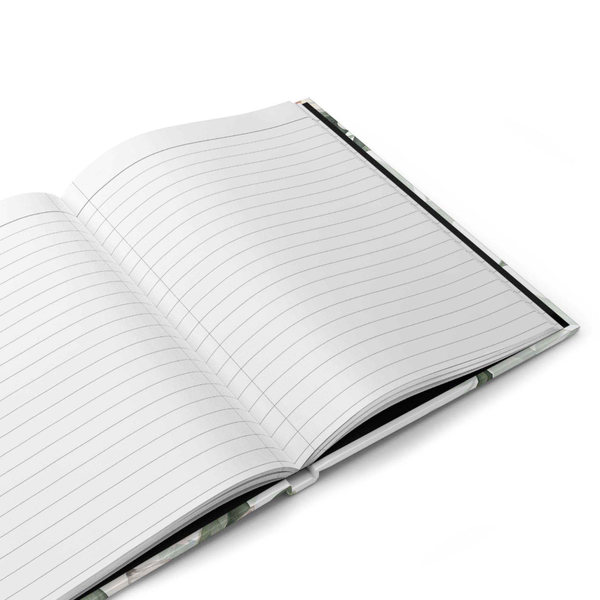 Mediterranean Lemon Blossom Hardcover Journal - Rustic Mediterranean Style