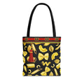 Bougie Designer Pasta Tote Bag — All Over Print Fancy Italian Pasta