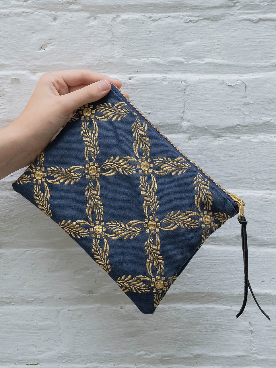 Mediterranean Royal Blue Clutch