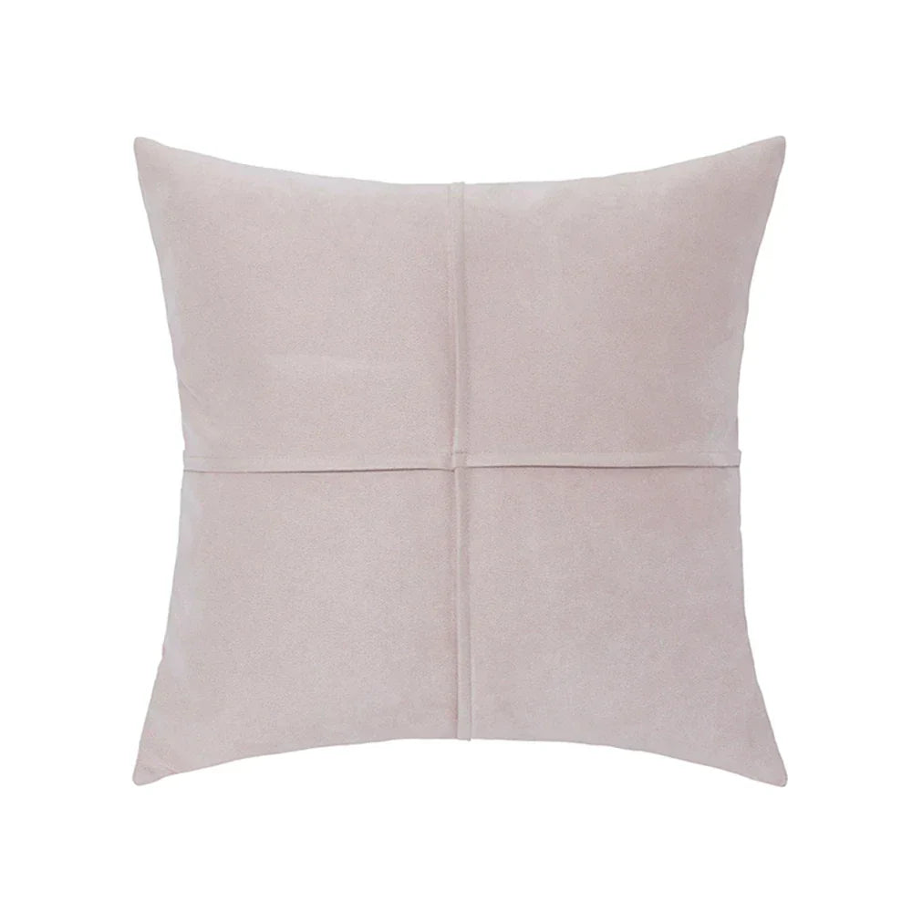 Genoa Faux Suede Throw Pillow Cover for Car Couch Sofa Bed Home Decor