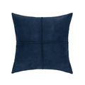 Genoa Faux Suede Throw Pillow Cover for Car Couch Sofa Bed Home Decor