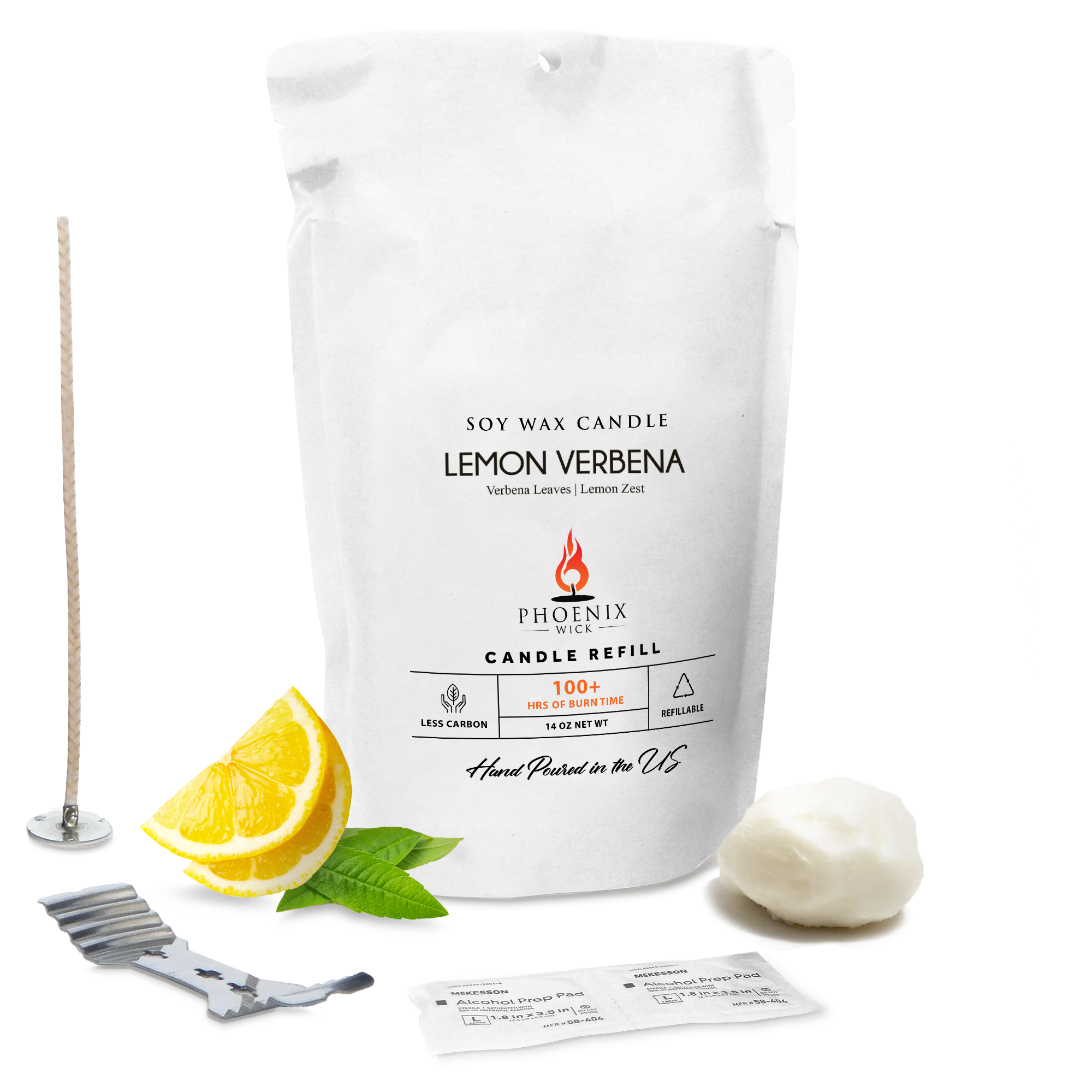 Lemon Verbena - Candle-Making Kit