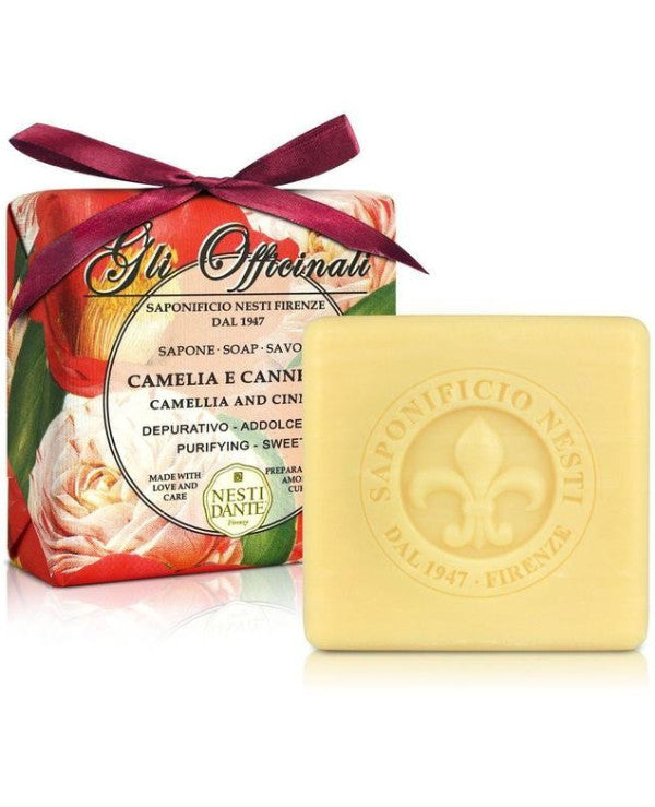 Nesti Dante Camellia & Cinnamon Soap
