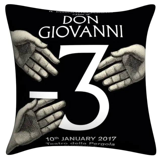 Italian Linen Pillowcase for Art Bedroom & Living Room