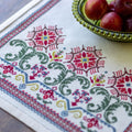 Tuscan Bergamot cross stitch folk embroidery kit