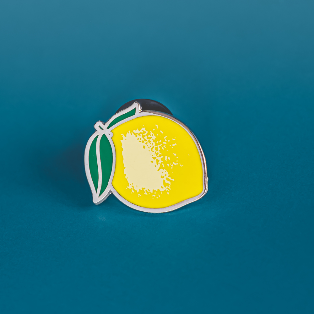 Italian Lemon Enamel Pin