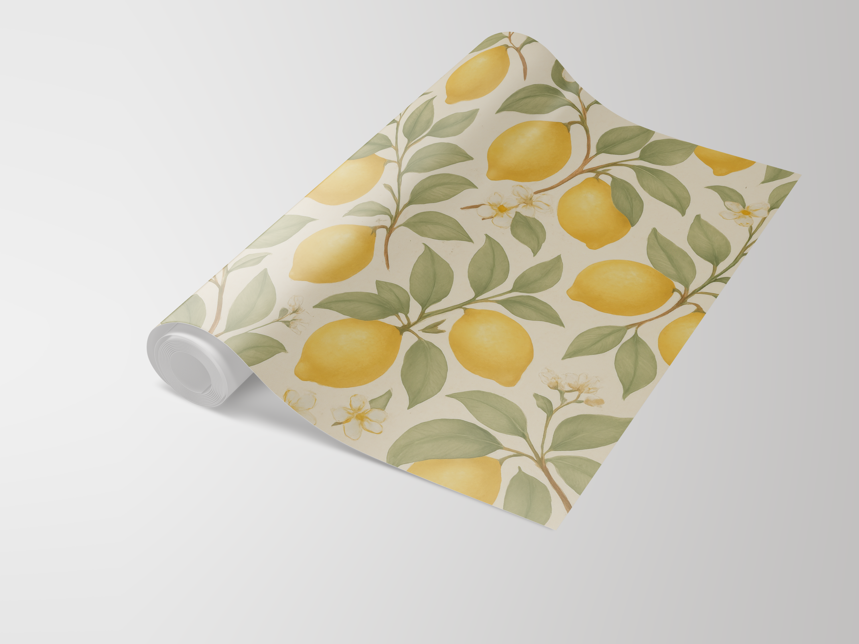 Italian Lemon Grove Wallpaper