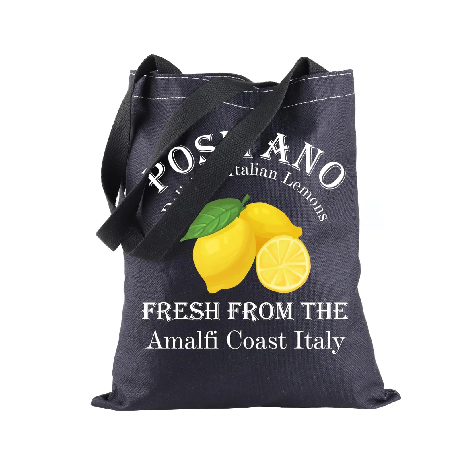 Positano Tote Bag - Delicious Italian Lemons Shopping Bag