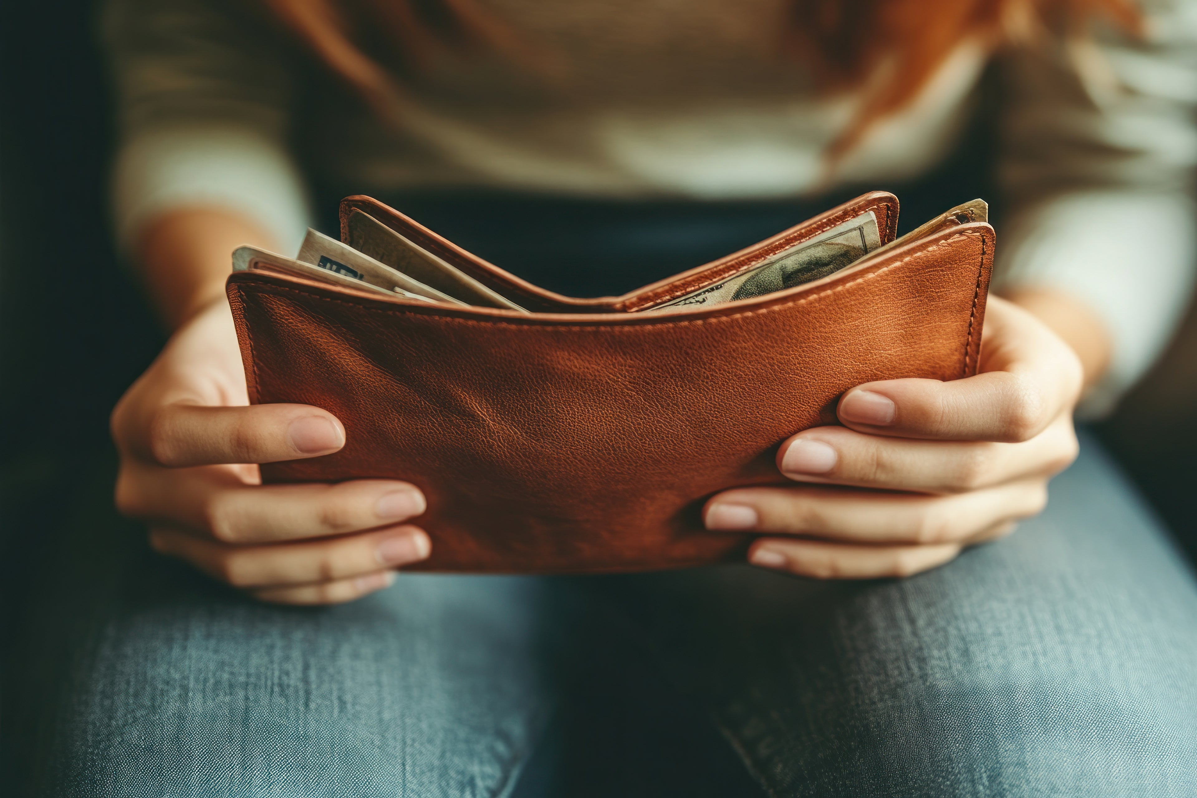 Italian Leather Bifold Wallet