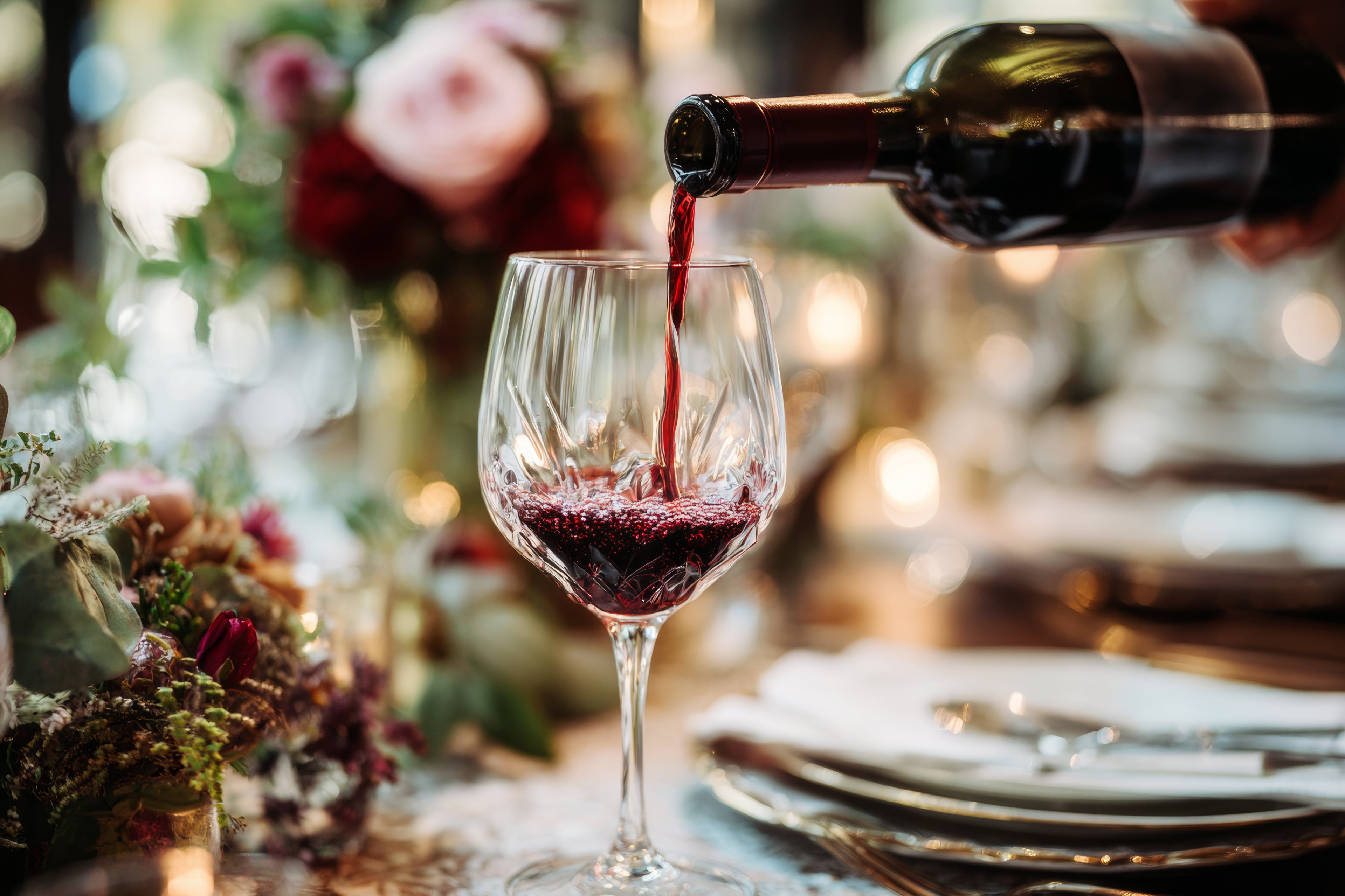 Long Stem Wine Glasses